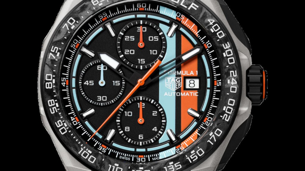 TAG Heuer recupera los míticos colores de Gulf en un nuevo Formula 1 de edición&nbsp;limitada