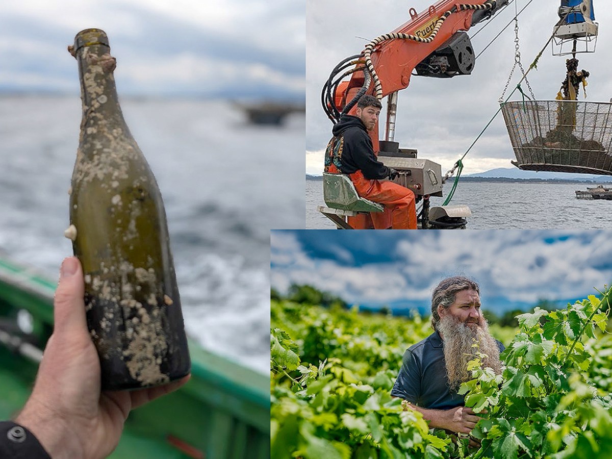 El albariño que lleva 15 años bajo el mar saldrá a la&nbsp;superficie